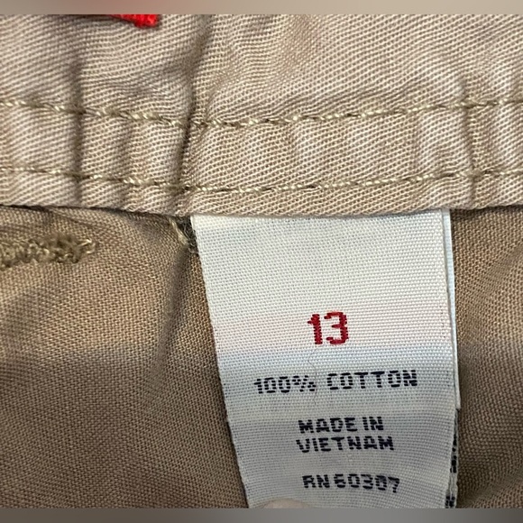 UnionBay Tan Cargo Shorts size 13 juniors / women’s - Picture 2 of 5